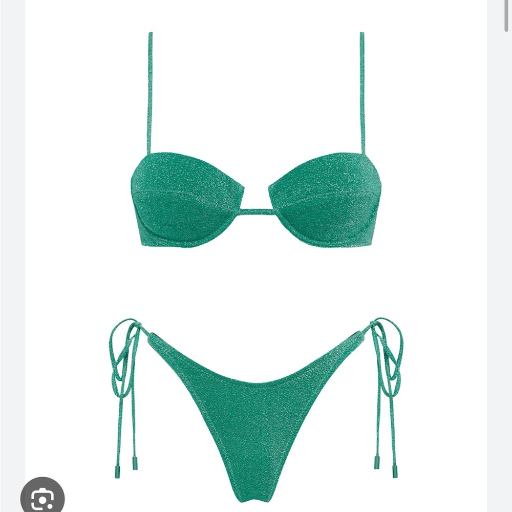 Triangl Swimwear Sparkling Teal Top